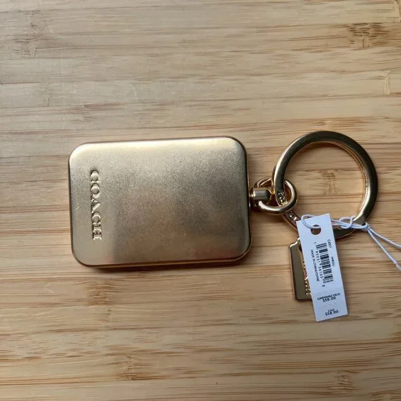 NWT Authentic Coach Keychain Charm - Picture 3 of 5